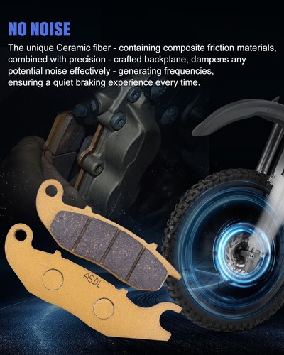 Ceramic brake pad set - ceramic,